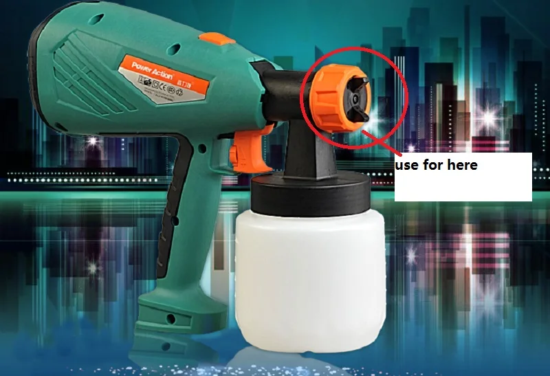 2 шт. медная насадка для распылителя краски|Пистолеты-распылители| |