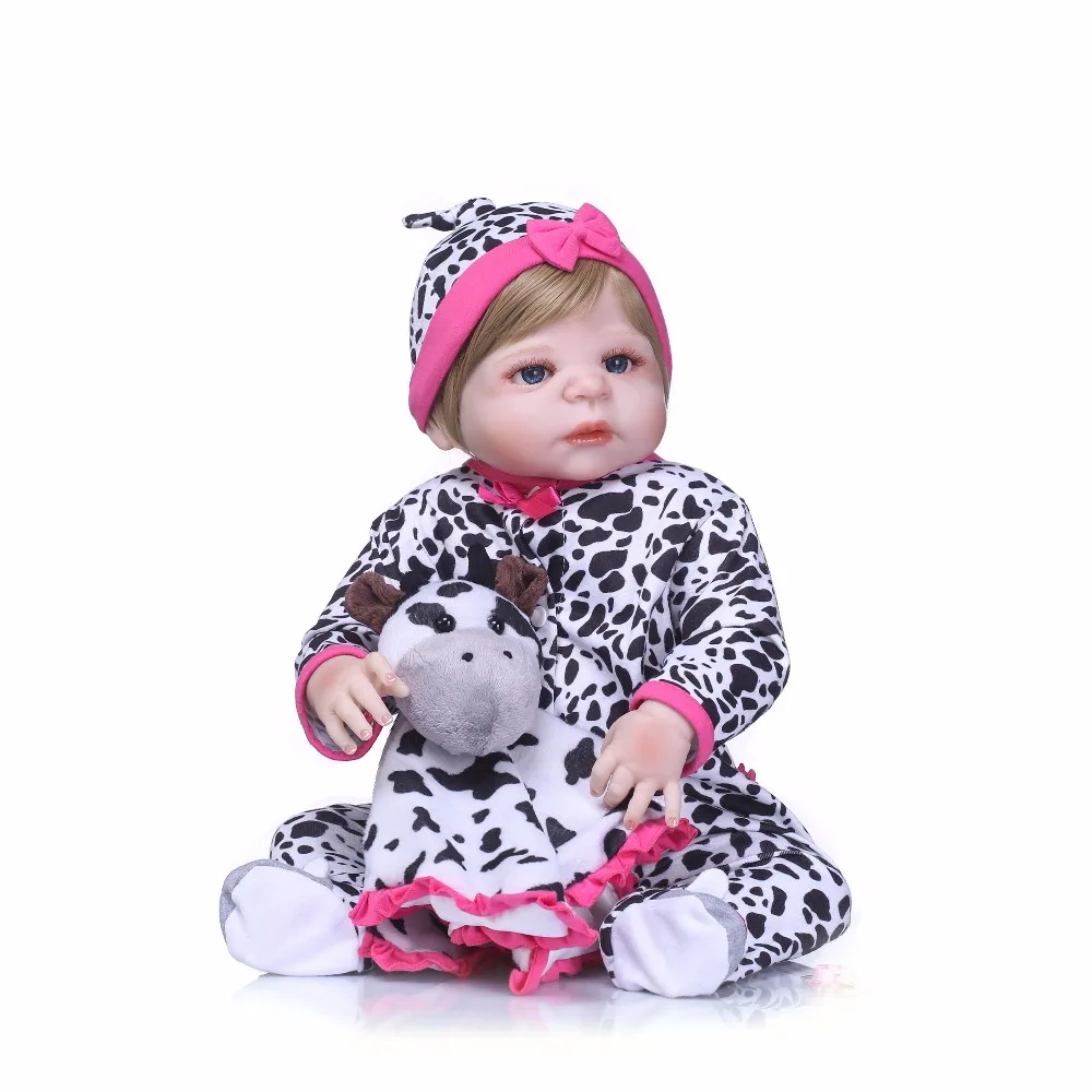 Bebelys reborn кукла 22 дюймов виниловая ручная силиконовая baby Реалистичная Bonecas Девочка