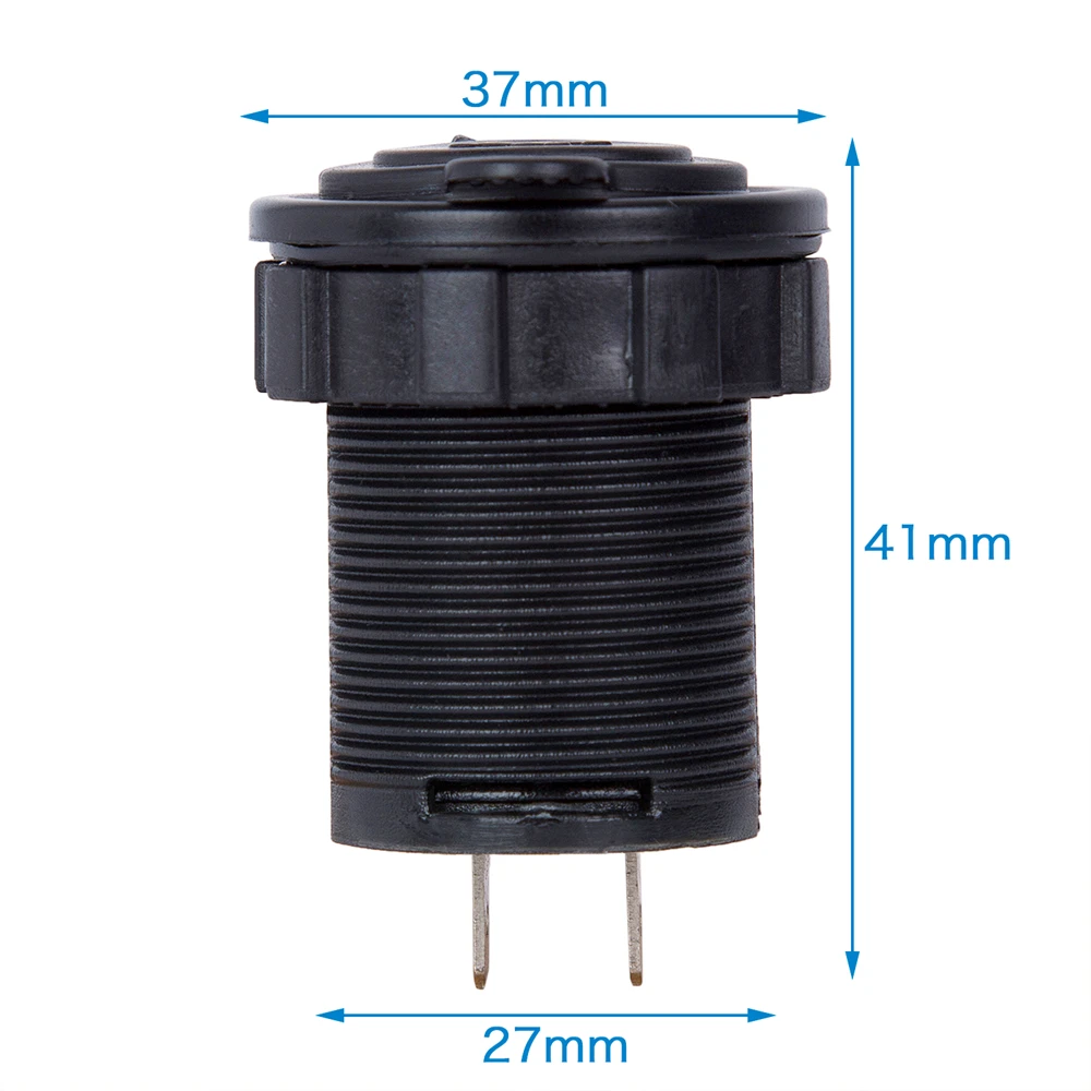 Автомобильное зарядное устройство с двумя usb портами для прикуривателя 4.2A