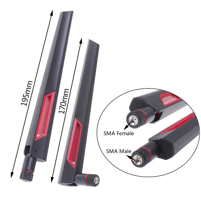 

10DBi Dual band WIFI Antenna 2.4G 5G RP SMA Male/Female Universal Antennas Amplifier WLAN Router Antenne Booster 1pc