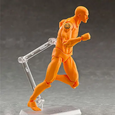 Аниме Archetype подвижная лошадь ферритовый Figma фигурка Коллекция Модель художника картина модель манекен художественный Рисунок эскиз - Цвет: Серый