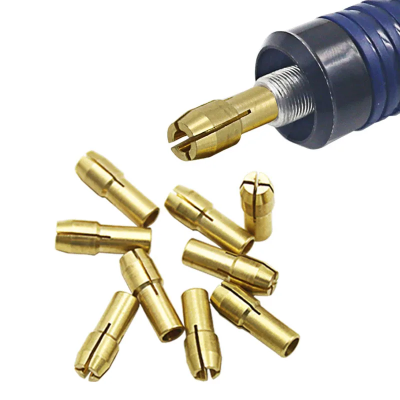 10 шт. Dremel мини mrill патроны сверлильный патрон адаптер микро цанговый для
