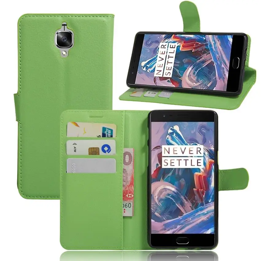 Oneplus 3 Case One Plus Luxury Flip Style PU Leather Wallet Coque Phone Bag For Oneplus3 3T Cover Cases Fundas | Мобильные телефоны