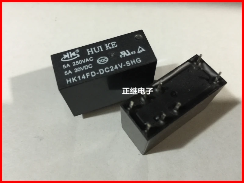 

2 шт./лот реле питания HK14FD-DC24V-SHG 2 открытые 2 закрытые 5A