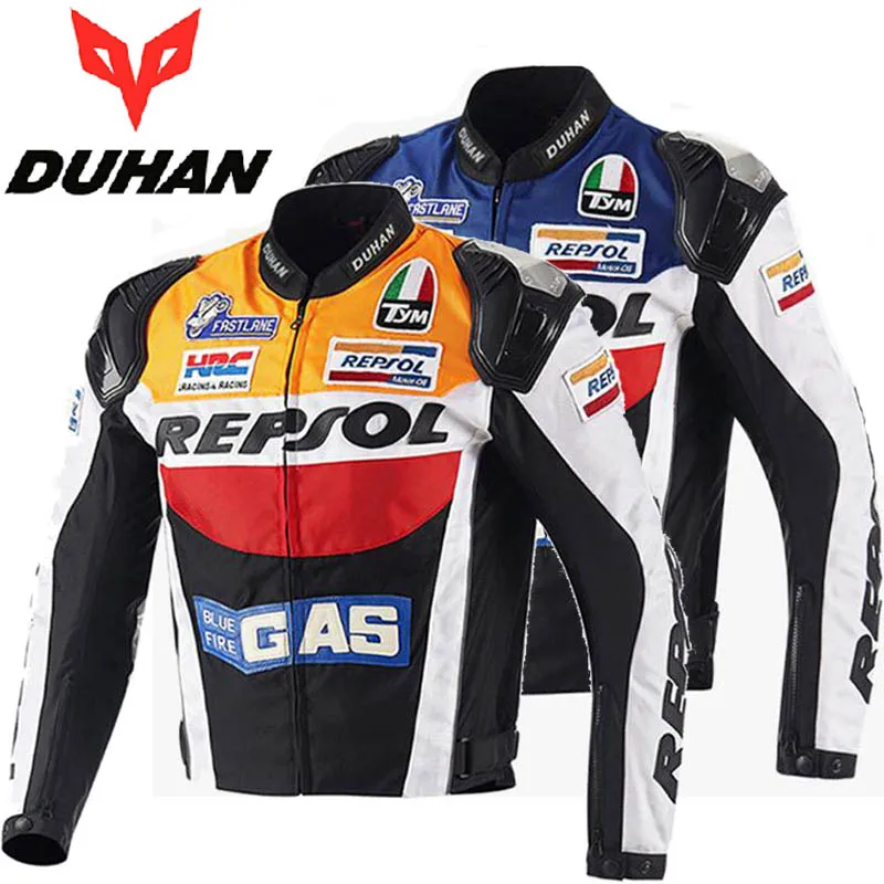 

2019 Autumn DUHAN cross-country REPSOL motorcycle riding jacket men motorbike jackets personality sports motor clothes of oxford
