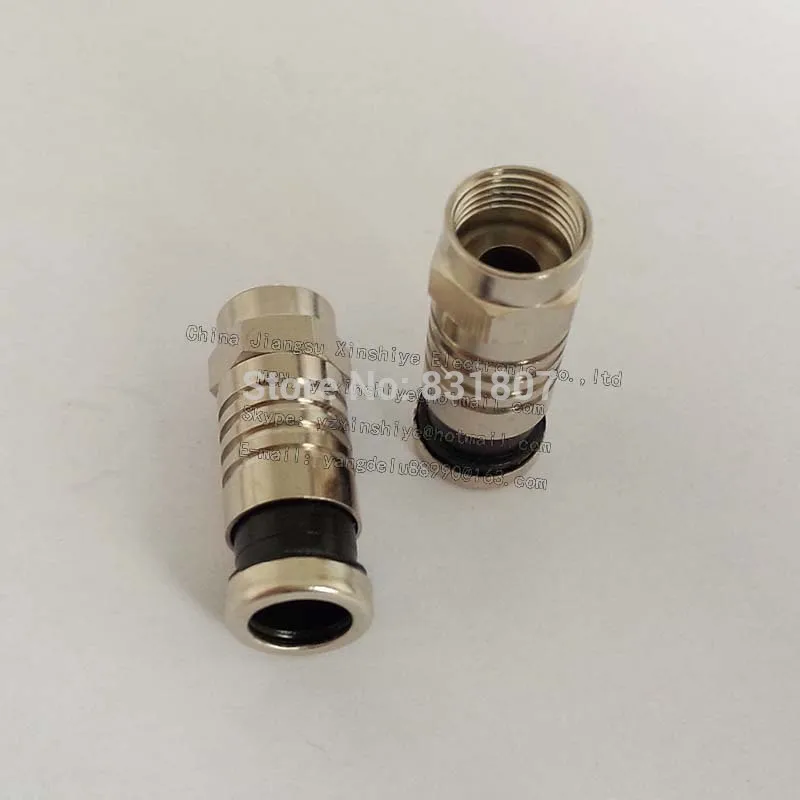 RG6 коаксиальный компрессионный кабель f коннектор водонепроницаемый тип Разъем RF