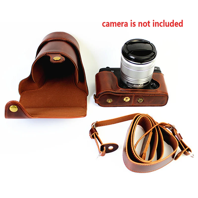 Высококачественный чехол для камеры из искусственной кожи Fujifilm XE1 X E1 Finepix E2 XE2 с