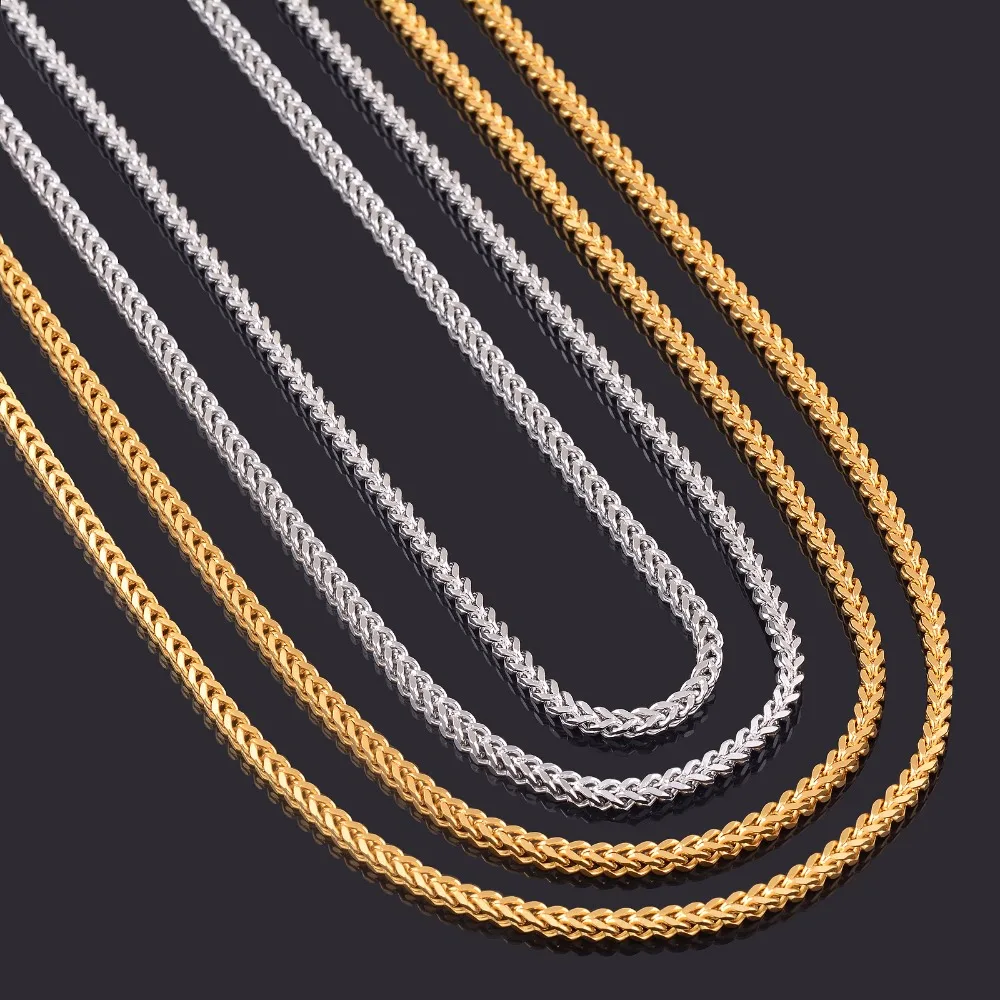 Цепочка Из Нержавеющей Стали длина 46 76 см ширина 2 5 мм|necklace wholesale|stainless steel chainsteel chain