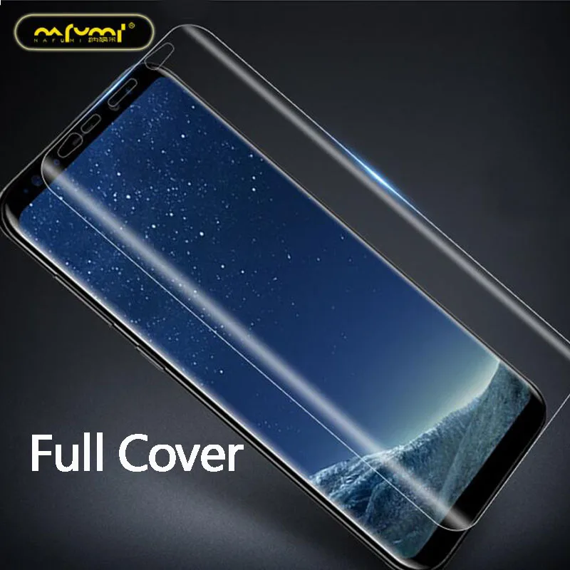 NAFUMI Защитная мягкая пленка для samsung Galaxy S8 Plus HD защитная S9 note 8 чехол|Защитные