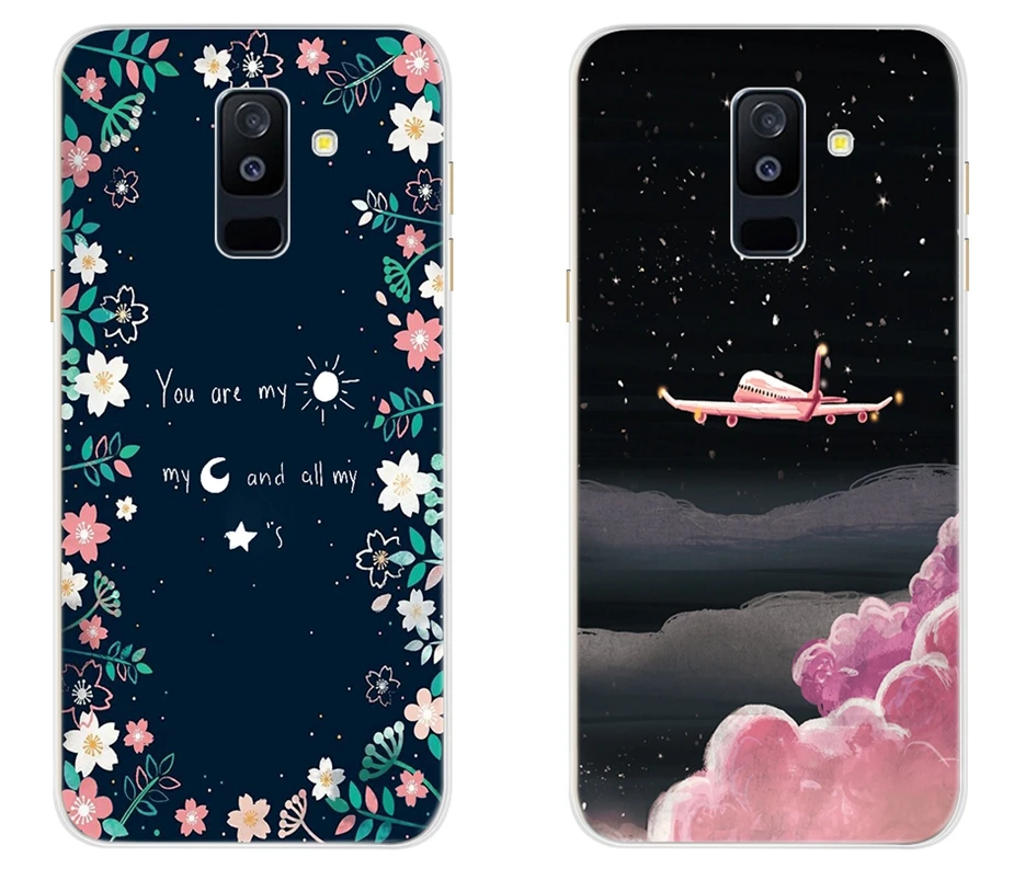 Чехол для телефона samsung Galaxy A6 Plus A605 A605F полная защита чехол для телефона s для samsung A 6 A6 Plus задняя крышка бампер