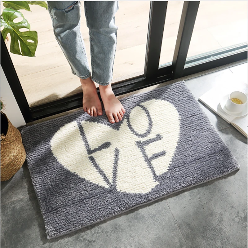 Супер мягкие лохматые кошки серые коврики и для ванной нескользящие сильные