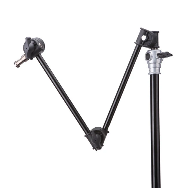 Двухсекционный Регулируемый шарнирный кронштейн для фотостудии раздвижная