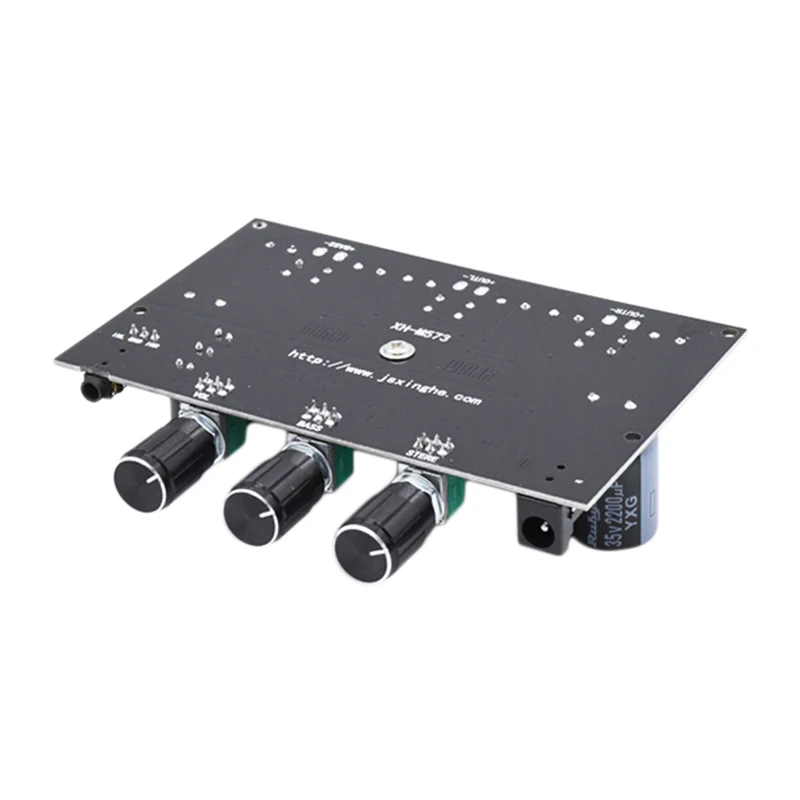 XH-M573 TPA3116D2 80W + 100W 2 1 Channel TPA3116 цифровой усилитель мощности | Электроника