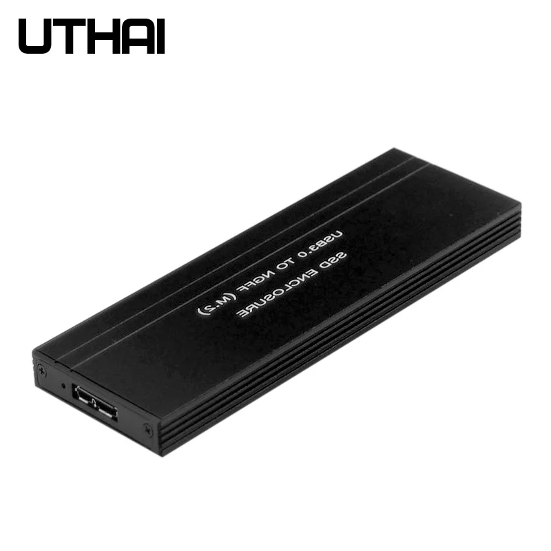 UTHAI G03 NGFF к USB3.0 мобильному жесткому диску M.2 SSD адаптер карта Внешний защитный