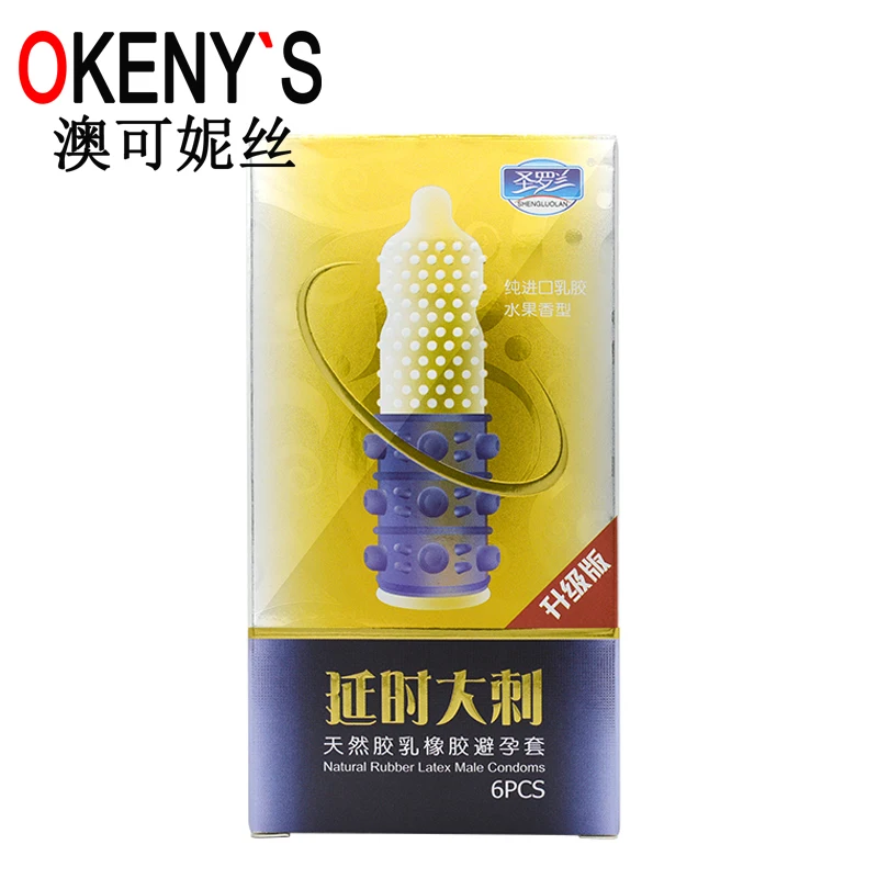 6 шт. мужские Кольца для пениса из натурального латекса|stimulating condom|condoms for mendelay condoms
