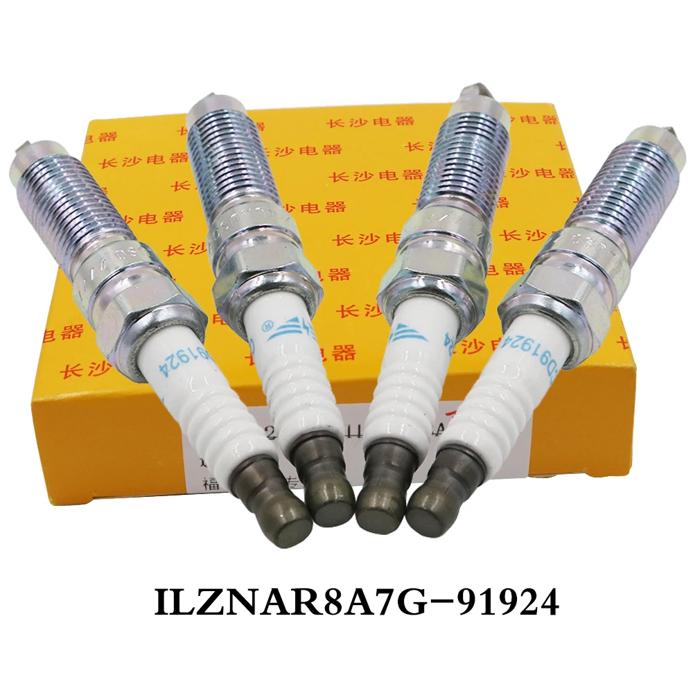 

DS ILZNAR8A7G/91924 Car Candles Glow Plug iridium Spark Plug ignition For Ford Focus Kuga Mondeo Escape Taurus 1.5T moped Plug