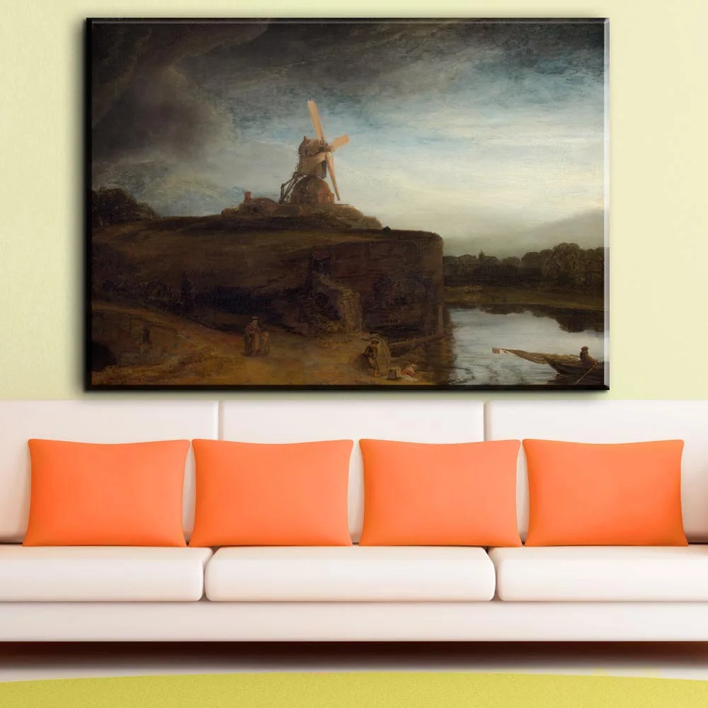Embelish Rembrandt Роттердамская картина маслом Репродукция художника мастер