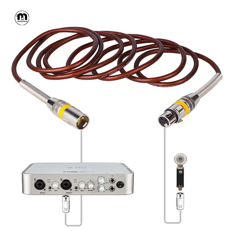3 5 мм 2 м мужчин и женщин jack Интерфейс XLR аудио кабель для студии Запись