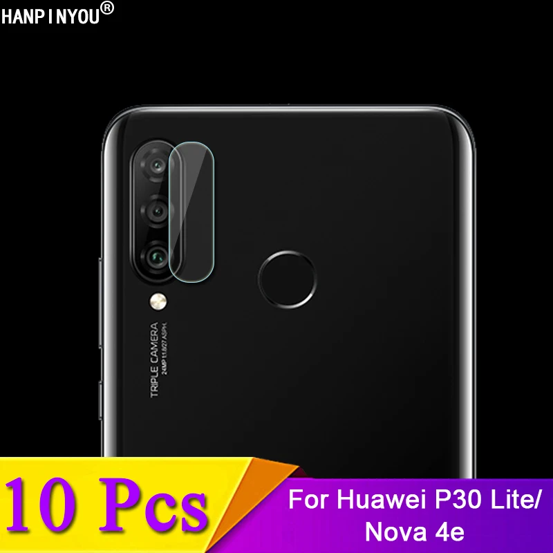 10 шт./лот для Huawei P30 Lite / Nova 4e 6 15 дюйма защита объектива задней камеры закаленное