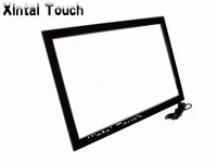 free shipping 48 ir touch screen frame with real 10 points touch 48inch infared multi touch screen overlay kit