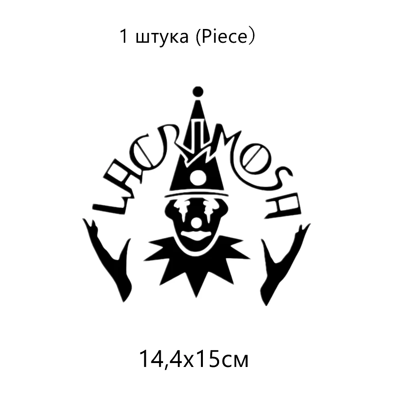 CS-041#14,4*15см Lacrimosa водонепроницаемые наклейки на авто наклейки на машину наклейка для авто автонаклейка стикер - Название цвета: CS042  Black