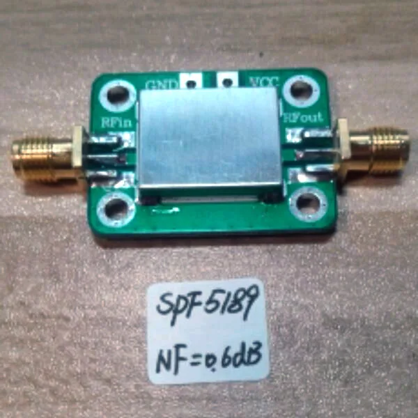 LNA 50 4000 МГц SPF5189 NF = 0.6dB RF усилитель приемник сигнала для FM HF VHF/UHF Ham радио|amplify