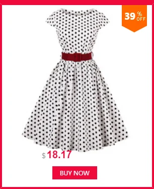 Joineles размера плюс 4XL женское ретро платье 50s 60s винтажное рокабилли Свинг feminino vestidos V образным вырезом с коротким рукавом платье в горошек