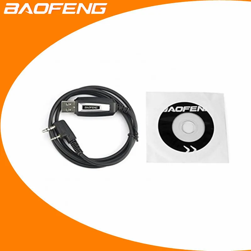 USB-кабель для программирования yaesu Baofeng CD-диск с драйвером Pofung UV 5R uv5r 888S