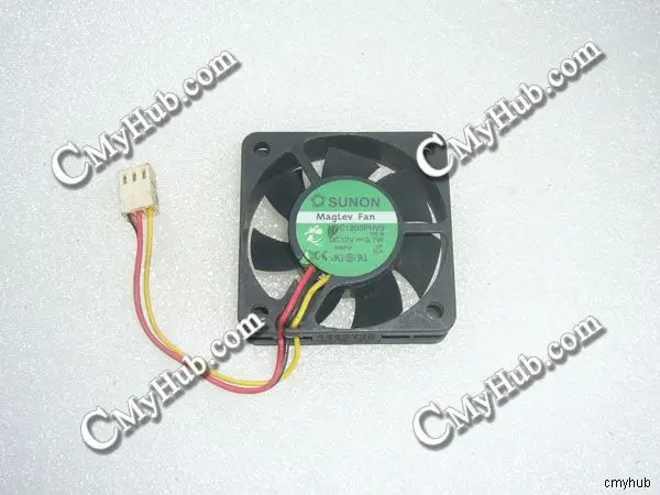 Подлинный для SUNON KDE1205PHV3 M S.M DC12V 0 7 W 3 контактный проводной 5015 50X50X15MM Вентилятор