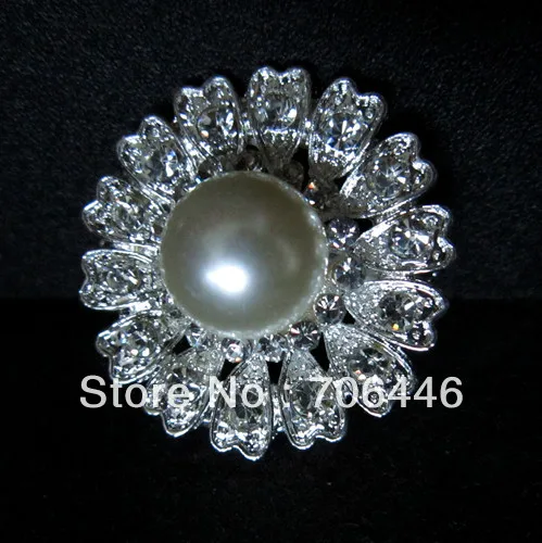 К требованиям заказчика Сверкающие Серебристые Кулоны из сплава цинка с