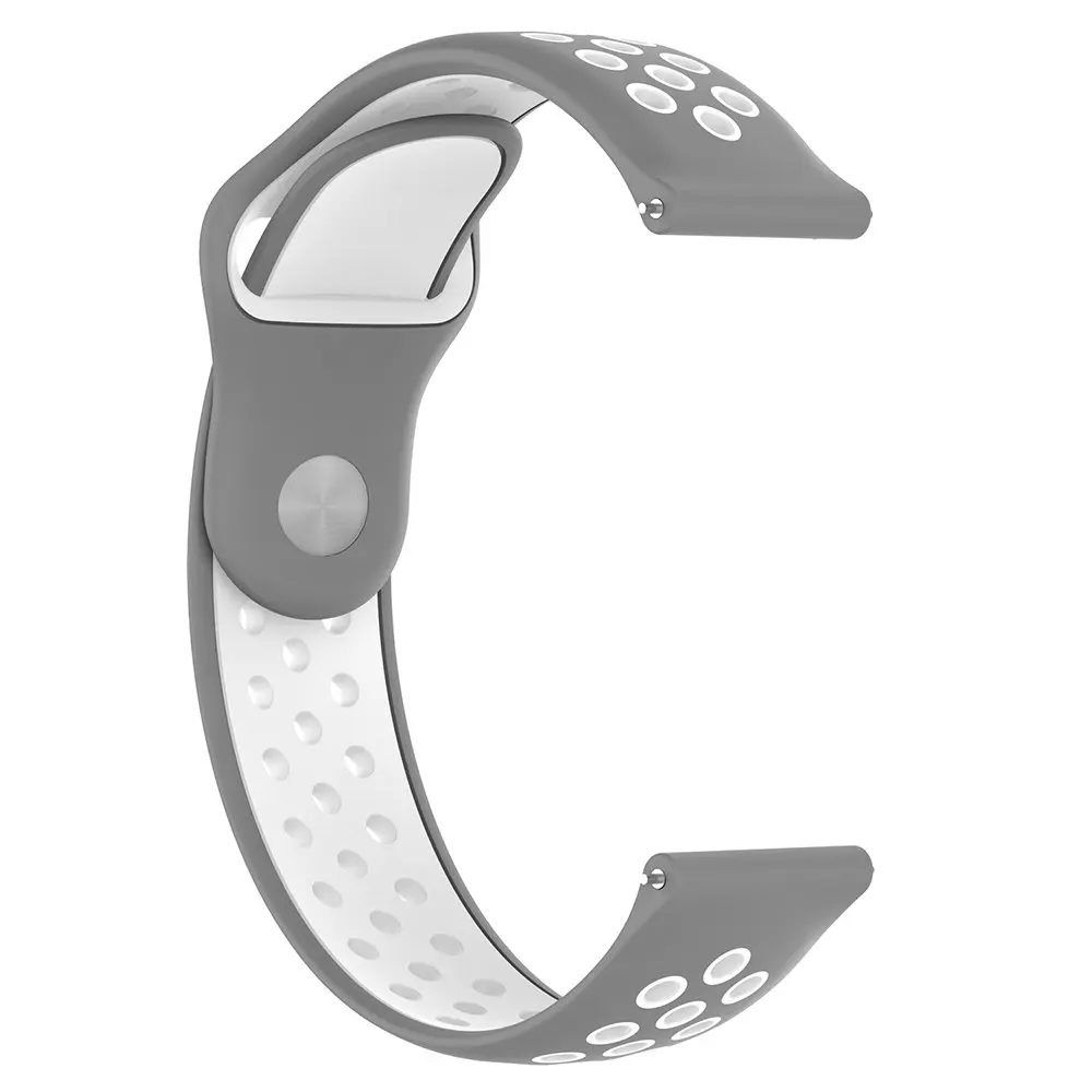 Спортивный силиконовый ремешок для samsung gear S3 Frontier, 22 мм, ремешок для часов Galaxy Watch, 42/46 мм, gear S2, классический спортивный ремешок, 20 мм