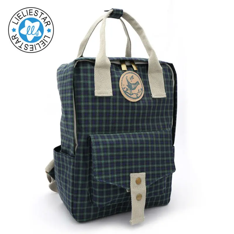 Женский маленький рюкзак школьный ранец 2018 женский холщовый с принтом школьные