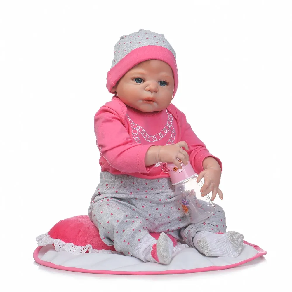 Новинка 2017 бесплатная доставка Реалистичная кукла-реборн из винила | Игрушки и