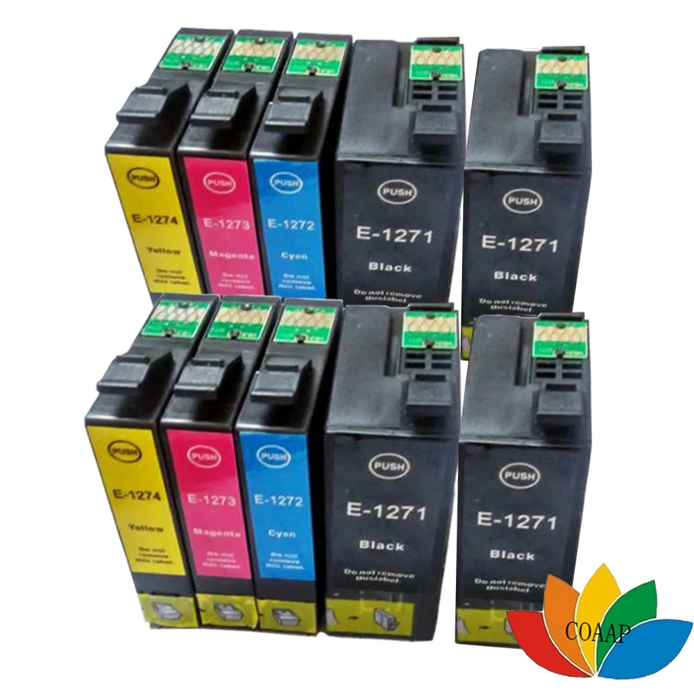 Картриджи T127 XL для EPSON WorkForce 10 совместимых чернильных картриджей 60 630 633 635 645 840 845 1 5