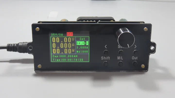 DPX3203 DC Buck Converter CC CV Power Module 0-32V 3A Adjustable Regulated power supply Voltmeter ammeter | Обустройство дома