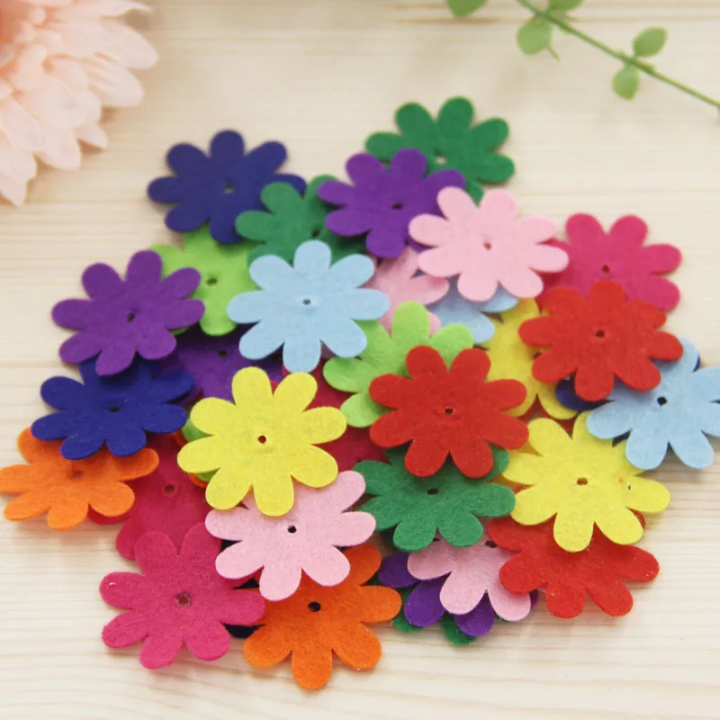 40 шт. детские игрушки для рукоделия ручной работы из ЭВА с цветами комплекты