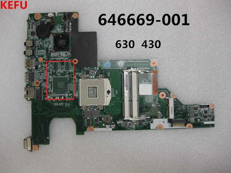 KEFU 646669-001 Laptop Motherboard Suitable for HP 630 430 Notebook PC DDR3 100% tested | Компьютеры и офис