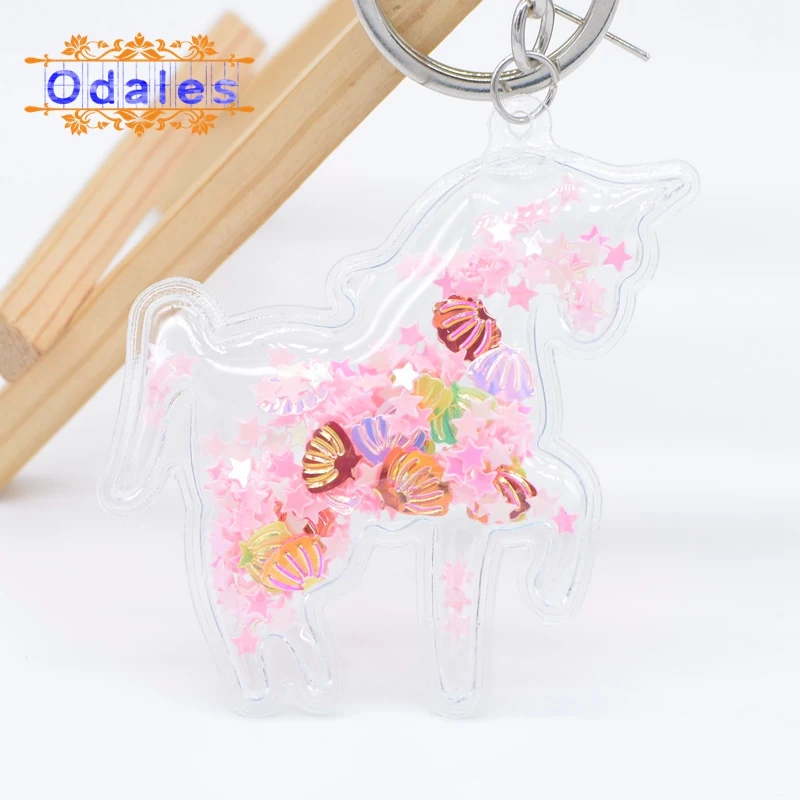 10 шт. прозрачные нашивки в виде ракушек морских звезд единорога медведя плавучая