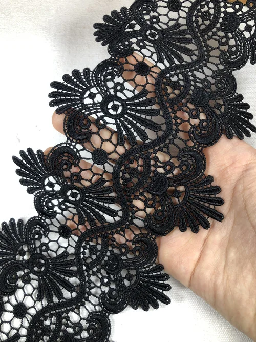 Одежда аксессуары воротники/манжеты/низ/Cheongsam одежды 11 см в ширину черный розовый