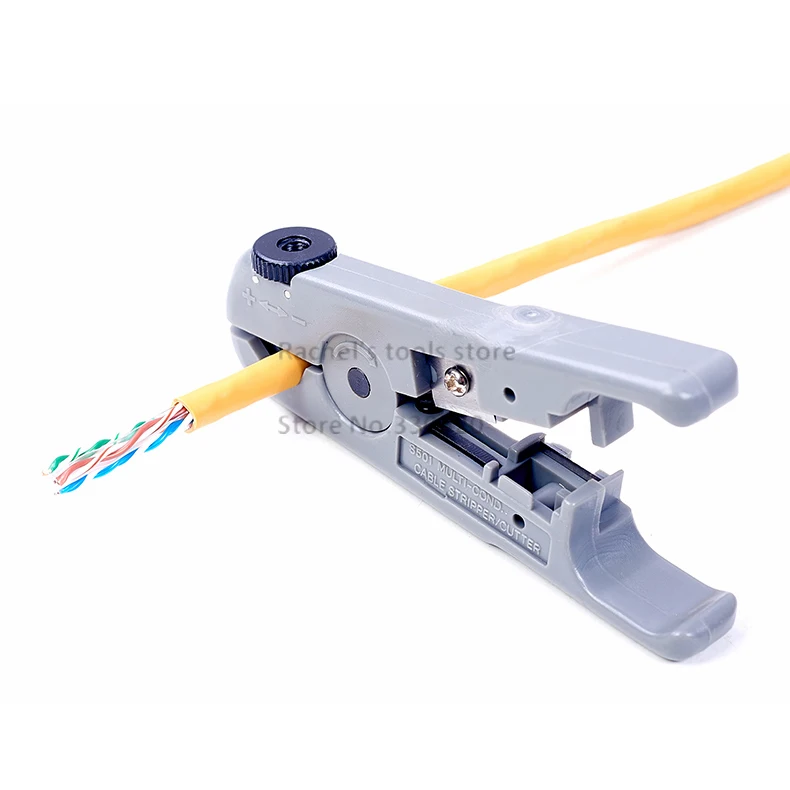 

Multifunctional Plastic Cable Wire Stripper Stripping Tool adjustable Cable Cutter Stripping Pliers Tool for Network Universal