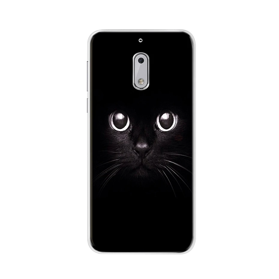 Чехлы для телефонов Nokia 6 чехол Мягкая силиконовая задняя крышка из ТПУ бампер