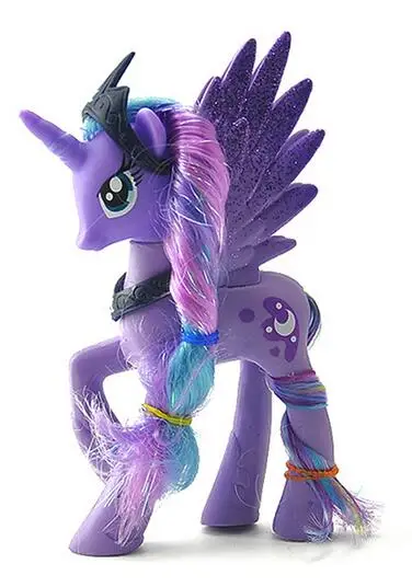 Единорог Лошадь принцесса Луна 14 CMPVC экшн игрушка персонаж милый Рождественский