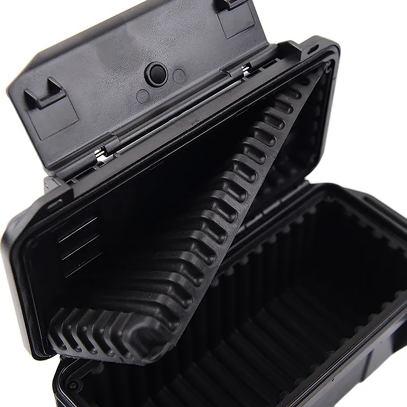 

Outdoor Waterproof Safety Case Shockproof Sealed ABS Plastic Tool Box Dry Box Safety Equipment Outdoor Fishing Box Tools