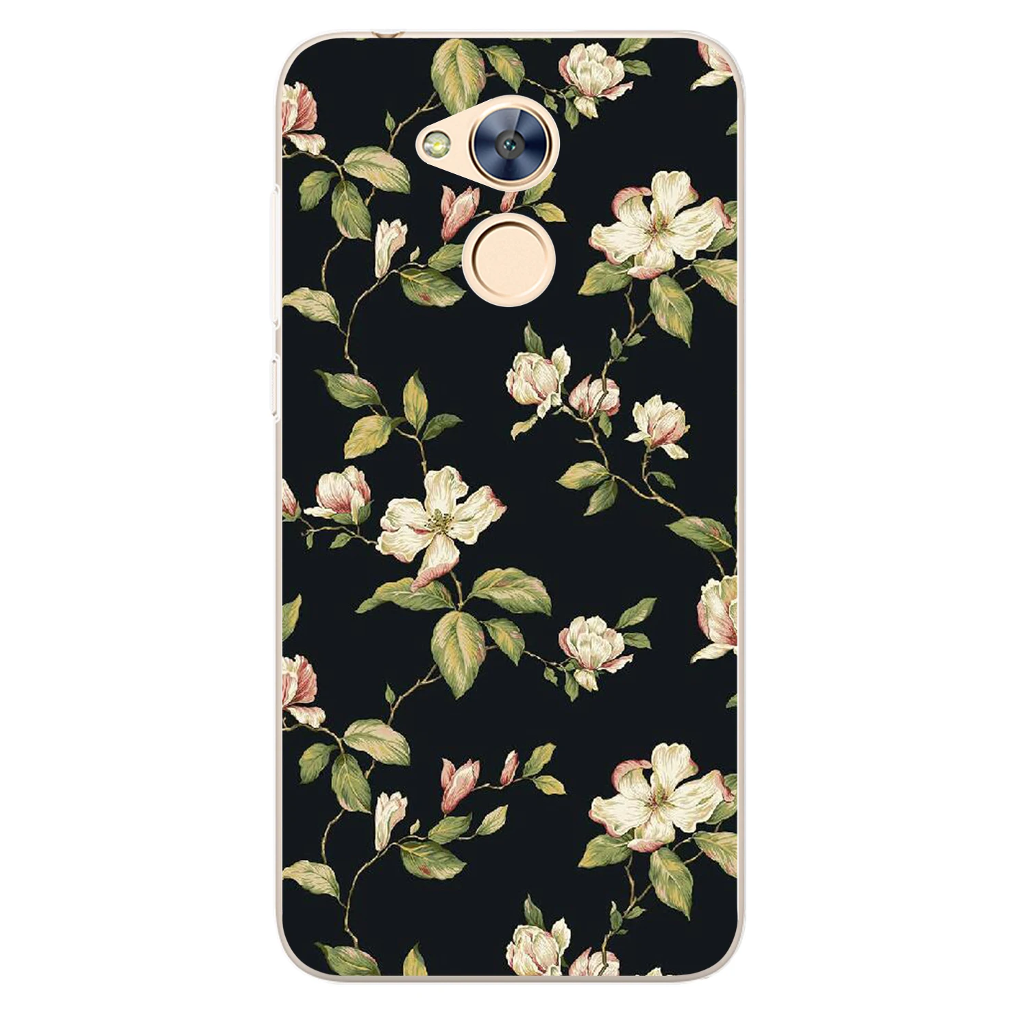 BigCases For Huawei Honor 6A Case Cover 5.0&quot Soft TPU Silicone Popular Cute Color Cactus Rose Flower Pattern Painted Phone |