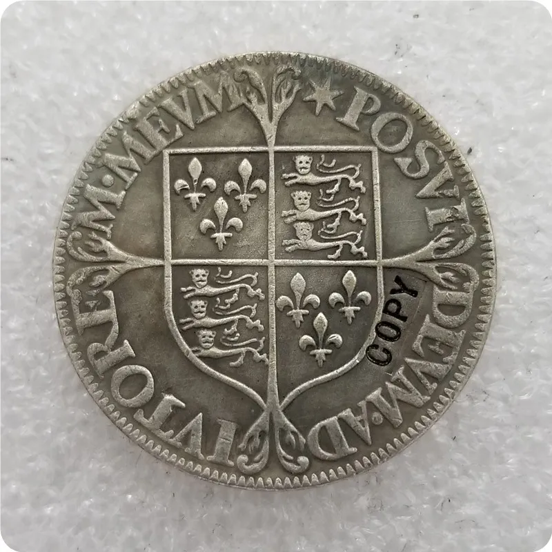 1601 английская Монета КОПИЯ памятные монеты копия монет медаль коллекционные