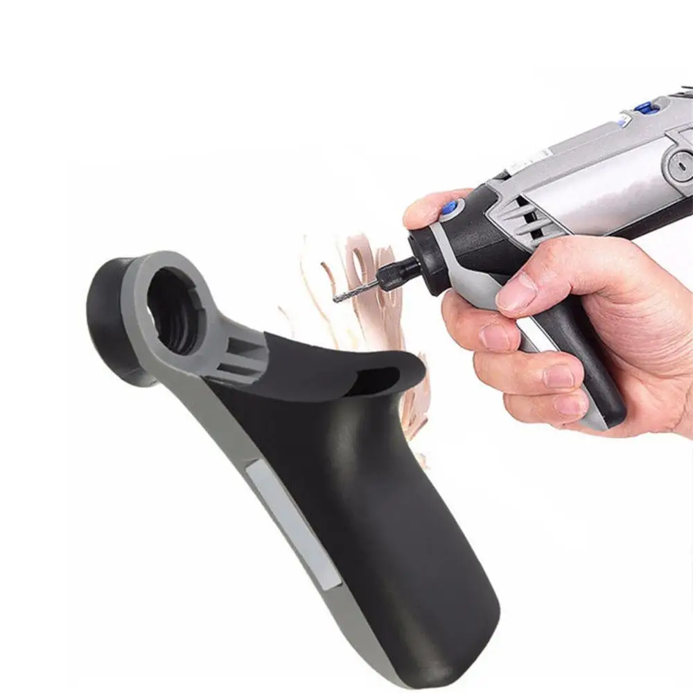 Grinder Grip Электрический шлифовальный станок, рукоятка A577, рукоятка, набор, крепление для дрели, новая рукоятка, набор, насадка для дрели Dremel S08@ 16 - Цвет: Grinder Grip