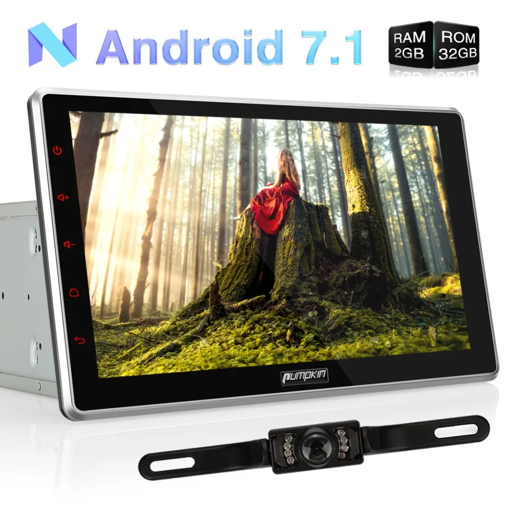 Тыква 2 Din 7 1 ''Android 10 универсальный автомобильный Радио нет DVD плеер gps навигация