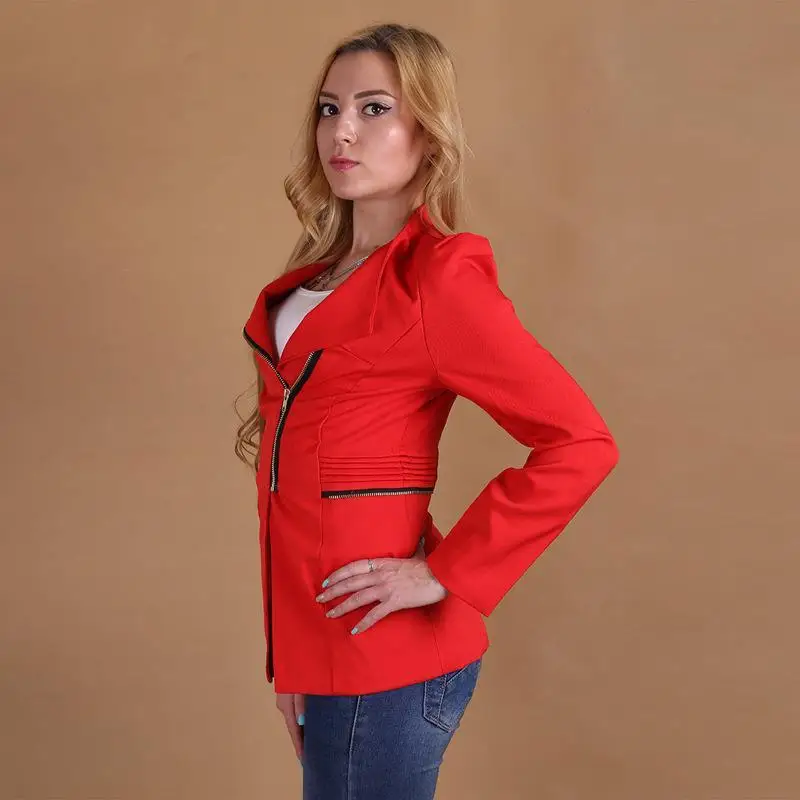 Elegantes Jaqueta Feminina Campera казачих Para Abrigo Блузон роковой Chaqueta Americana Mujer Для женщин Осень