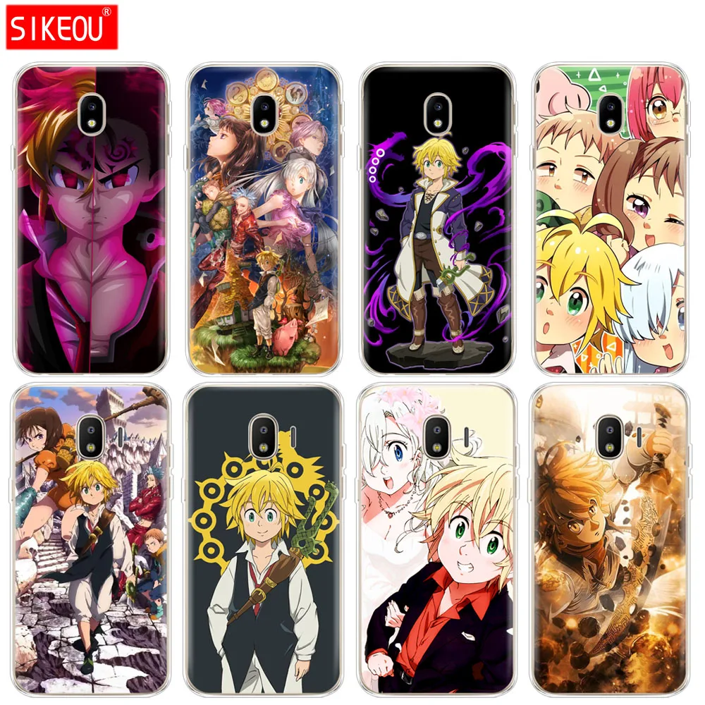 

silicone cover phone case for Samsung Galaxy J3 J5 J7 2017 J330 J530 J730 PRO j2 2018 Nanatsu no Taizai 7 Seven Deadly Sin