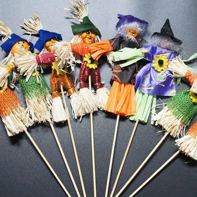 Хэллоуин пусковой ведьмы Призрак съемные игрушки украшения детские | Дом и сад